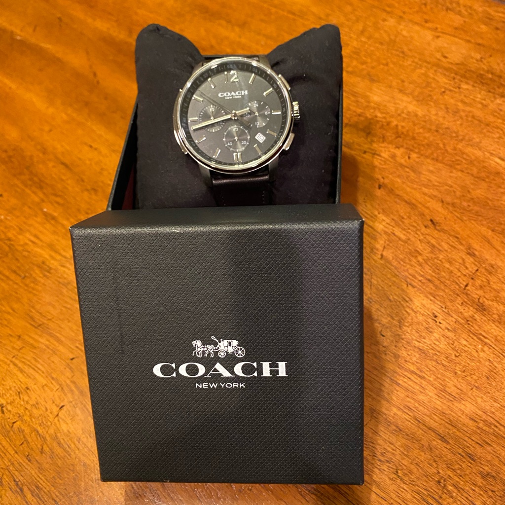 Coach Bleecker Chronograph Black Dial Mens Watch Coach Bleecker Chronograph Black Dial Mens Watch
